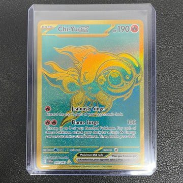 Pokémon Chi-Yu ex Hyper Rare (Paldean Fates) 241/091