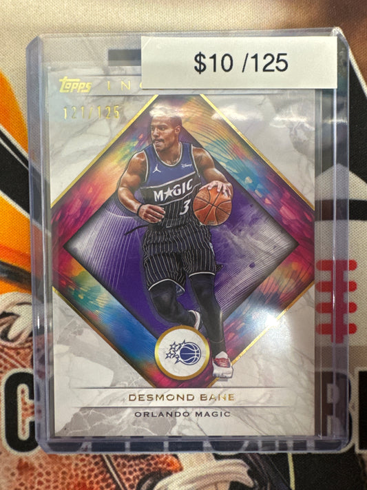 2026 Topps Inception Basketball Desmond Bane Purple Refractor /125