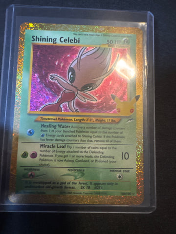 Pokemon Shining Celebi 106/105 30th Celebration