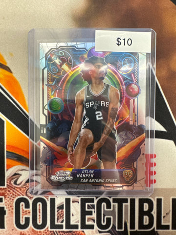 2026 Topps Chrome Cosmic NBA Dylan Harper Rookie Propulsion