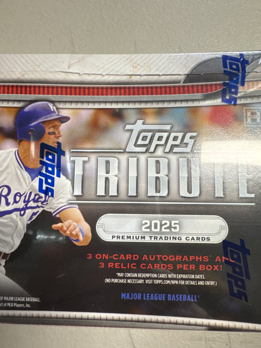 2025 Topps Tribute MLB hobby