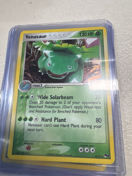 Pokemon Venusaur 6/17 Holo Pop Series 2