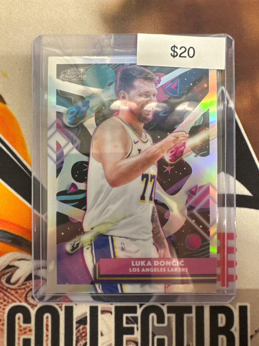 2026 Topps Chrome Cosmic NBA Luka Doncic Refractor