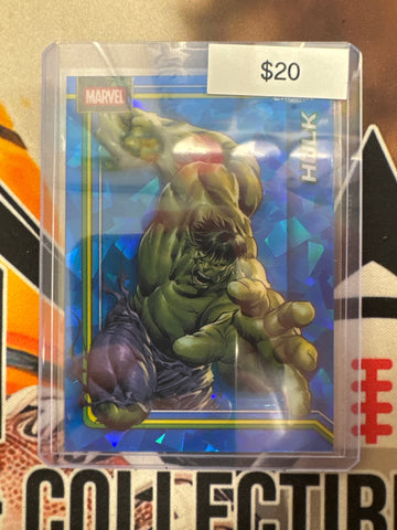2026 Topps Chrome Marvel Sapphire Hulk Sapphire Base