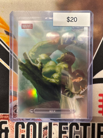2026 Topps Chrome Marvel Hulk FanFare Card SP