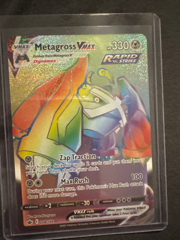 Pokemon Metagross VMAX 208/198 Chilling Reign