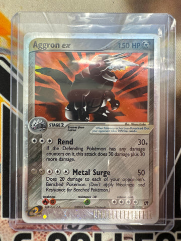 Pokémon Aggron ex (Sandstorm) 95/100 DM