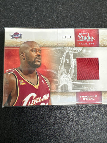 2009-10 NBA Shaquille O’Neal Panini Studio Patch /249