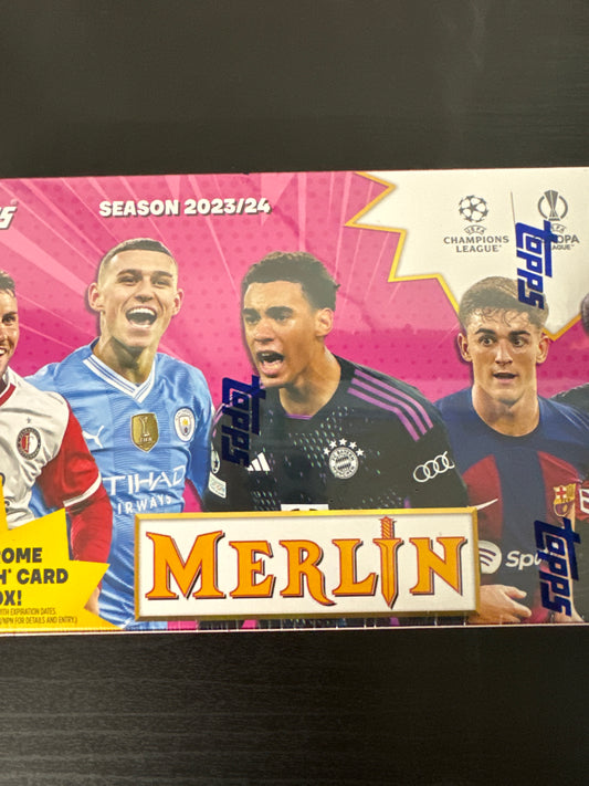 2023-24 Merlin UEFA soccer hobby