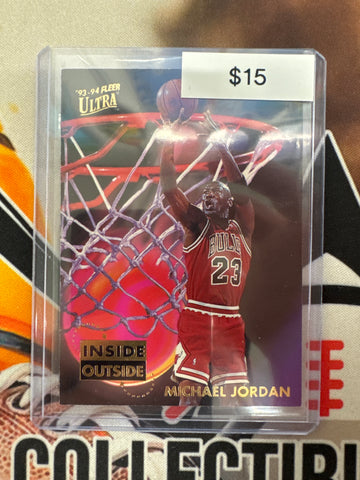 1993-94 Fleer Basketball Michael Jordan Inside/Outside