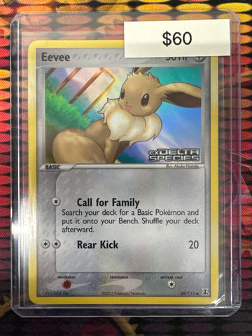 Pokémon Eevee Reverse Holo Delta Species 69/113