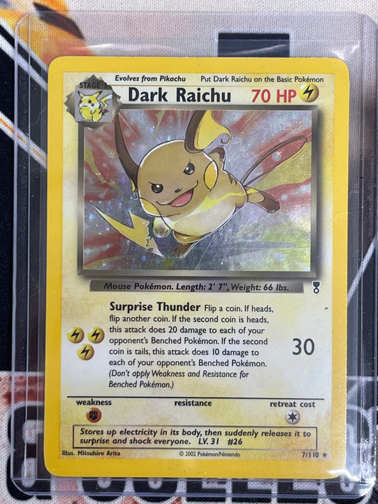 Pokémon Dark Raichu Holo Legendary Collection 7/110