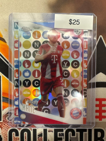 2026 Topps Chrome UCL Harry Kane NYC Refractor