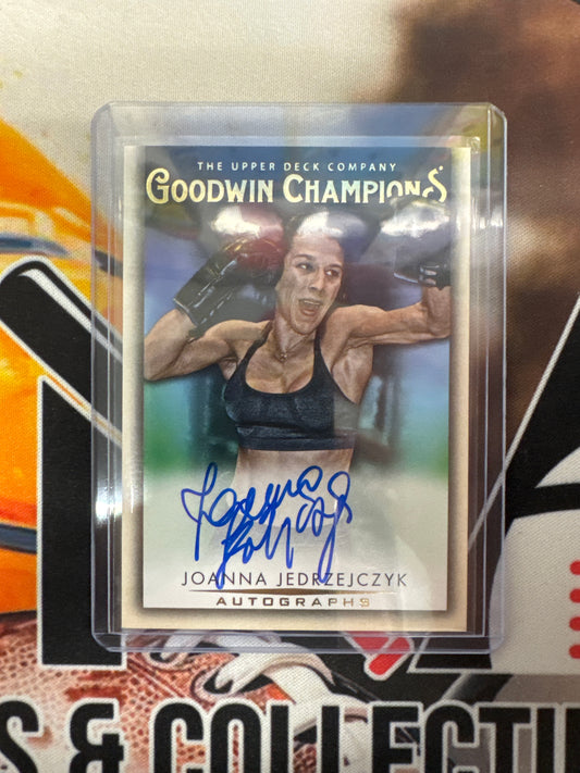 2021 Upper Deck Goodwin Champions Joanna Jedrzejczyk Autograph
