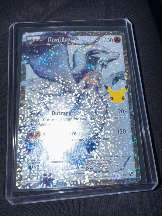 Pokemon Reshiram 113/114 Celebrations classic collection