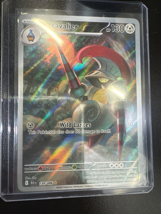 Pokemon Escavalier 138/086 Black Bolt