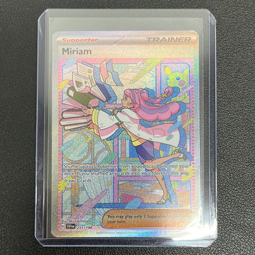 Pokémon Miriam Special Illustration Rare (Scarlet & Violet) 251/198