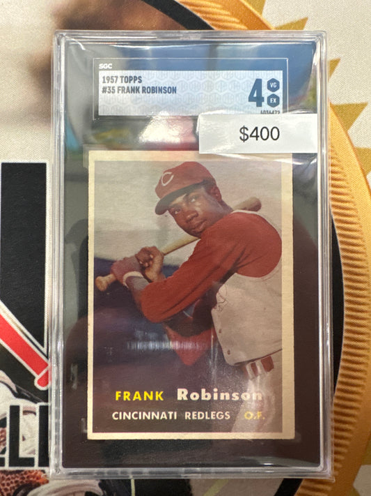 1957 Topps MLB Frank Robinson SGC 4