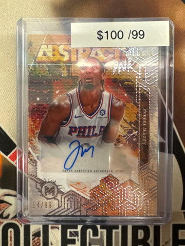 2026 Topps Motif Basketball Tyrese Maxey Abstract Ink Signatures Refractor /99