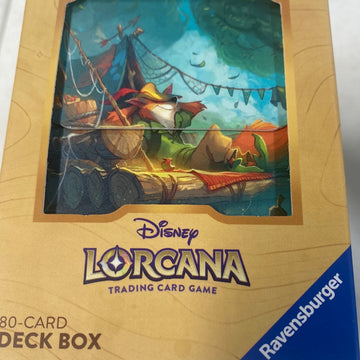 Lorcana Disney Robin Hood deck box