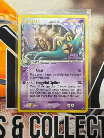Pokémon Omastar Delta Species 13/110 Holon Phantoms Reverse Holo