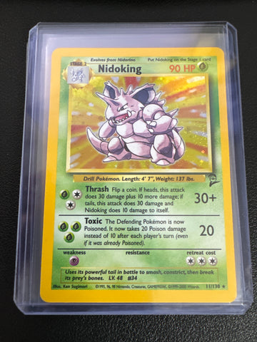 Pokémon Nidoking (Base Set 2) Holo 11/130