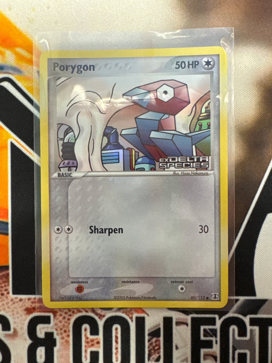 Pokémon Porygon 80/113 Delta Species Reverse Holo