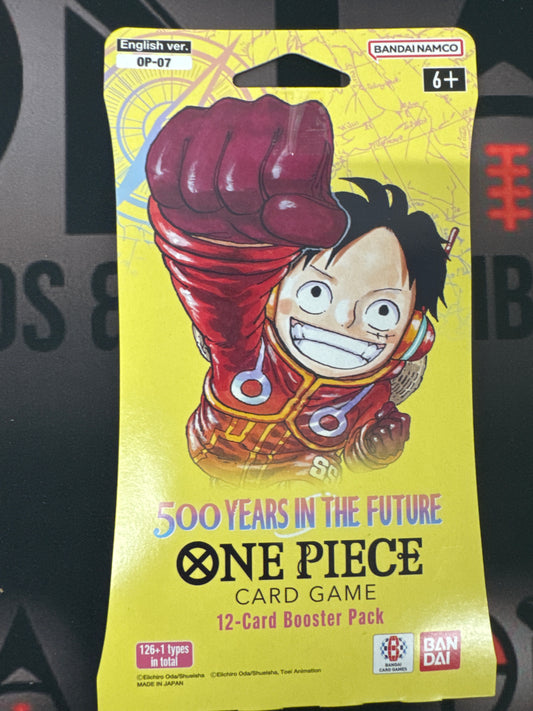 One Piece OP-07 500 years in the future blister pack