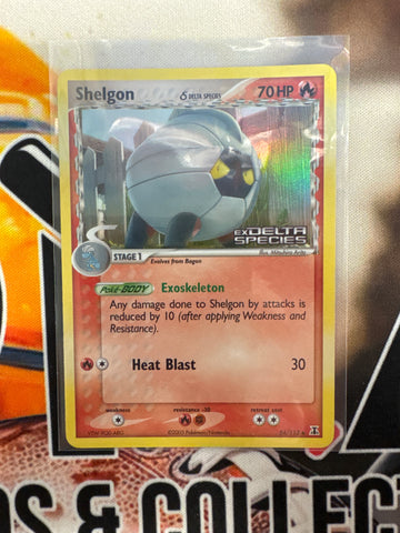 Pokémon Shelgon Delta Species 54/113 Reverse Holo Delta Species