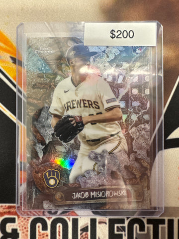 2026 Topps Chrome X Cactus Jack MLB Jacob Misiorowski Rookie Refractor
