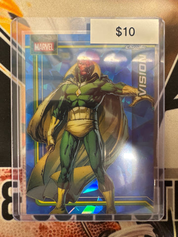 2026 Topps Chrome Marvel Sapphire Vision Base