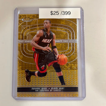 2006 Topps Finest Dwayne Wade /399 DW10