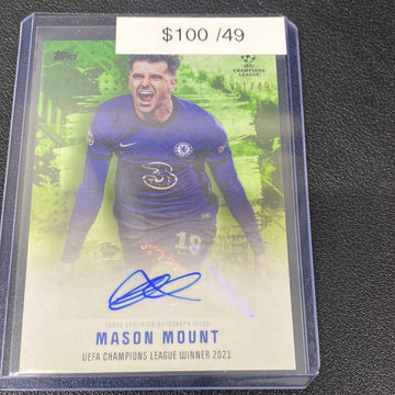 2022 Topps Mason Mount Auto /49