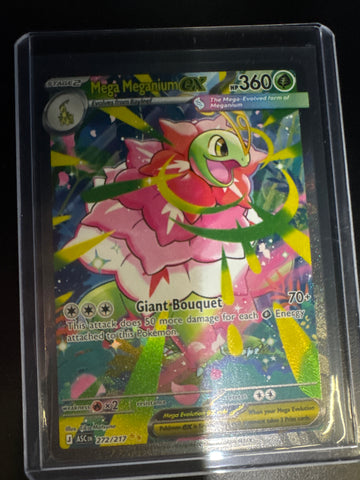 Pokemon Mega Meganium ex 272/217 Ascended Heroes