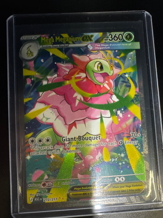 Pokemon Mega Meganium ex 272/217 Ascended Heroes
