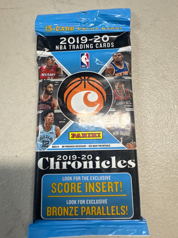 2019-20 Chronicles NBA Cello Value Pack