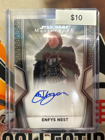 2025 Topps Star Wars Masterwork Erin Kellyman As Enfys Nest Autograph