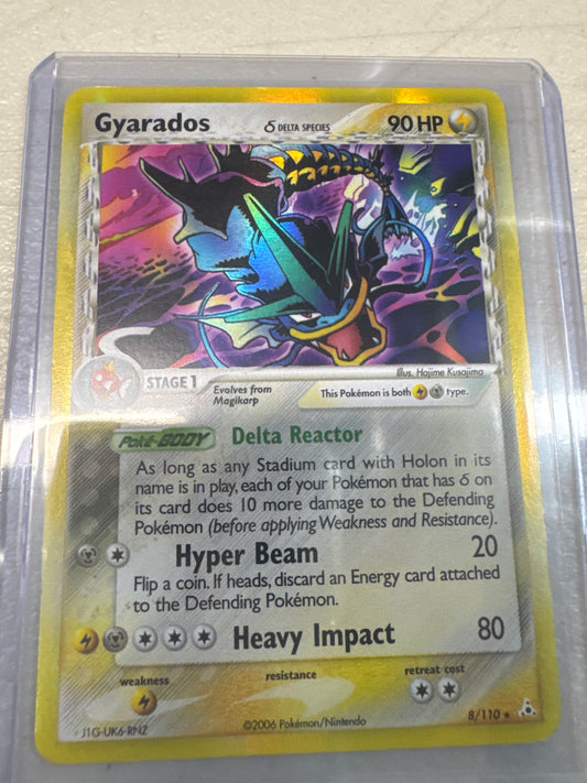 Pokemon Gyarados Holo Holon Phantoms 8/110 DM