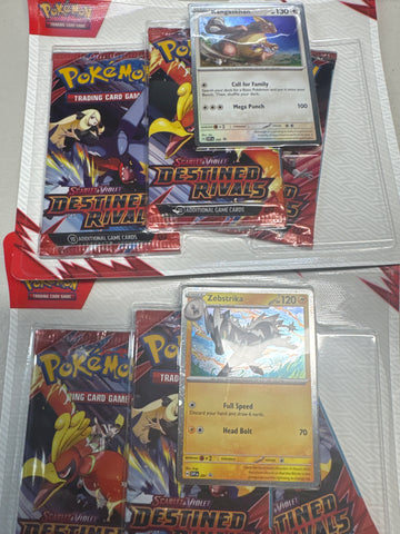 Pokemon Destined Rivals 3 pack