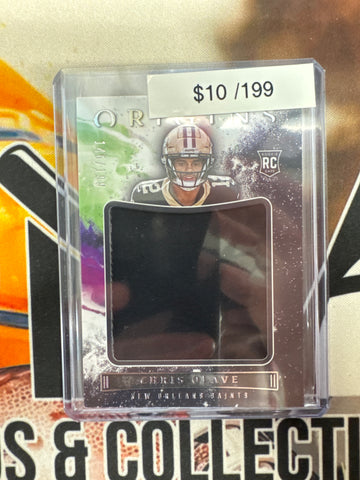 2022 Panini Origins NFL Chris Olave Rookie Jumbo Patch /199