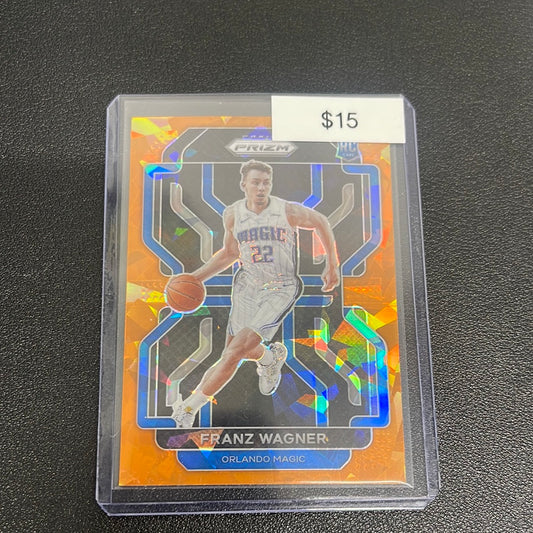 2021-22 NBA Prizm Franz Wagner Orange Ice Rookie