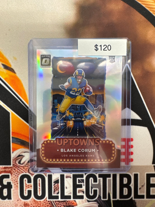 2024 Panini Donruss Optic NFL Blake Corum Rookie Uptowns