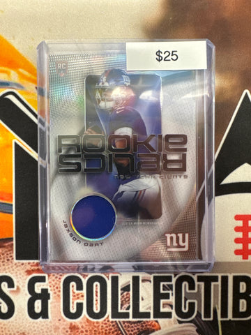2025 Topps Chrome NFL Jaxson Dart Rookie Relics Refractor