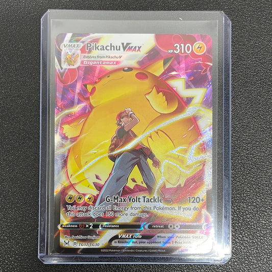 Pokémon Pikachu VMAX Trainer Gallery (Lost Origin) TG17/TG30