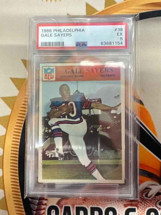 1966 Philadelphia Gale Sayers PSA 5