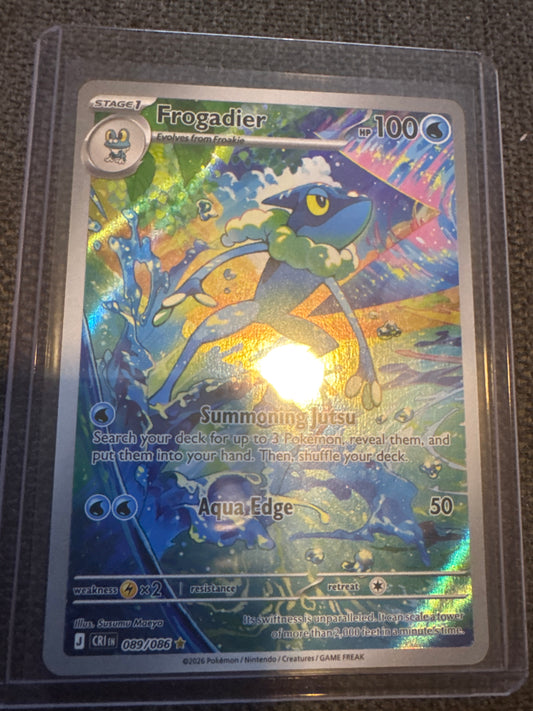 Pokemon Frogadier 089/086 Chaos Rising