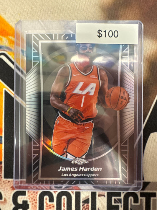 2026 Topps Chrome NBA James Harden Shadow Etch SSP