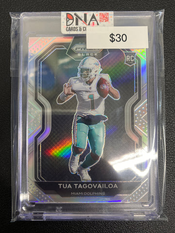 2020 Prizm Black Silver Tua Tagovailoa Rookie PB-2