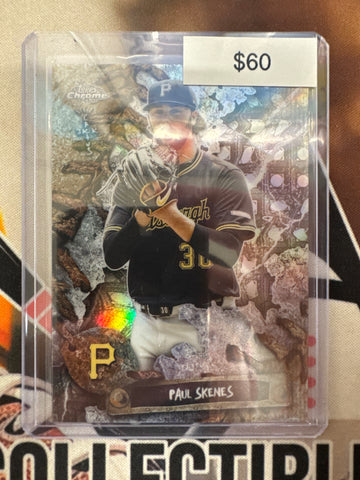 2026 Topps Chrome MLB X Cactus Jack Paul Skenes Refractor