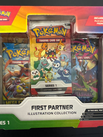 Pokemon First Partner Illustration Collection Series 1